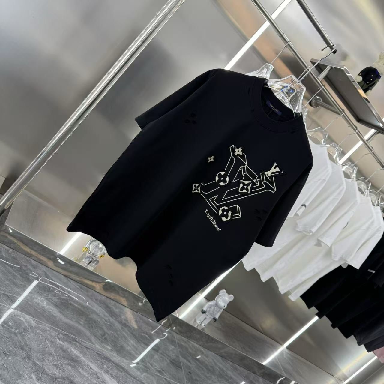 Louis 25ss patches t-shirt