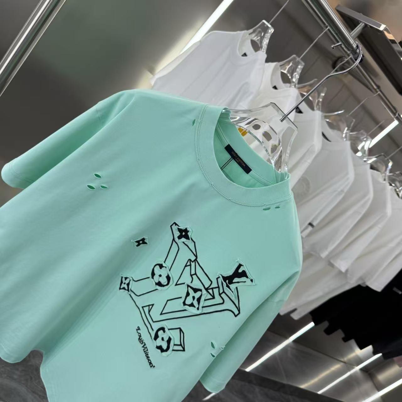Louis 25ss patches t-shirt