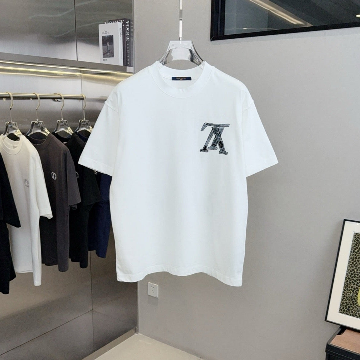 Louis 25ss patches t-shirt
