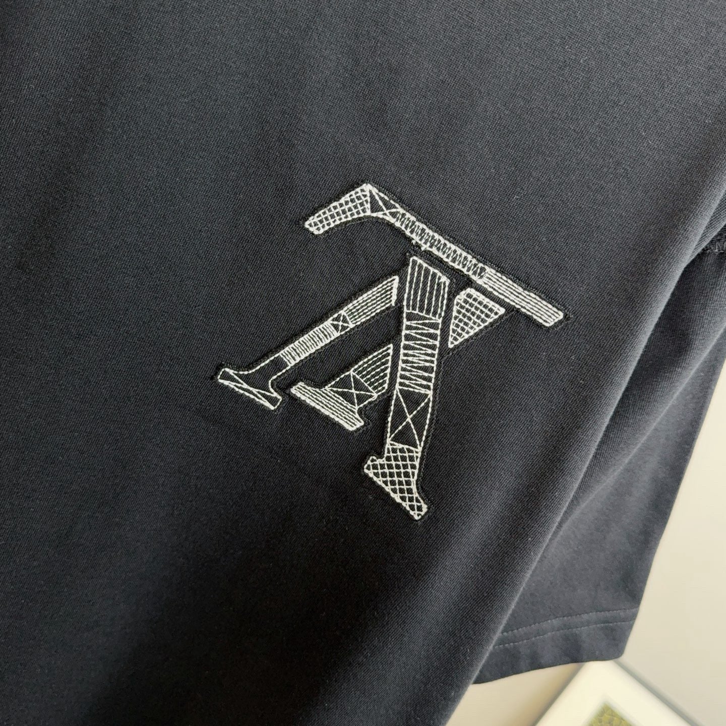 Louis 25ss patches t-shirt