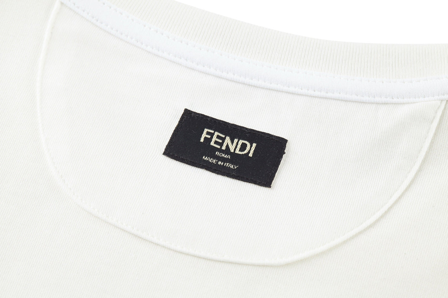 Fend 2025ss embroidered T-shirt