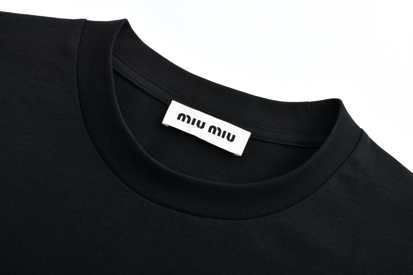 Miu men womens embroidered t-shirt