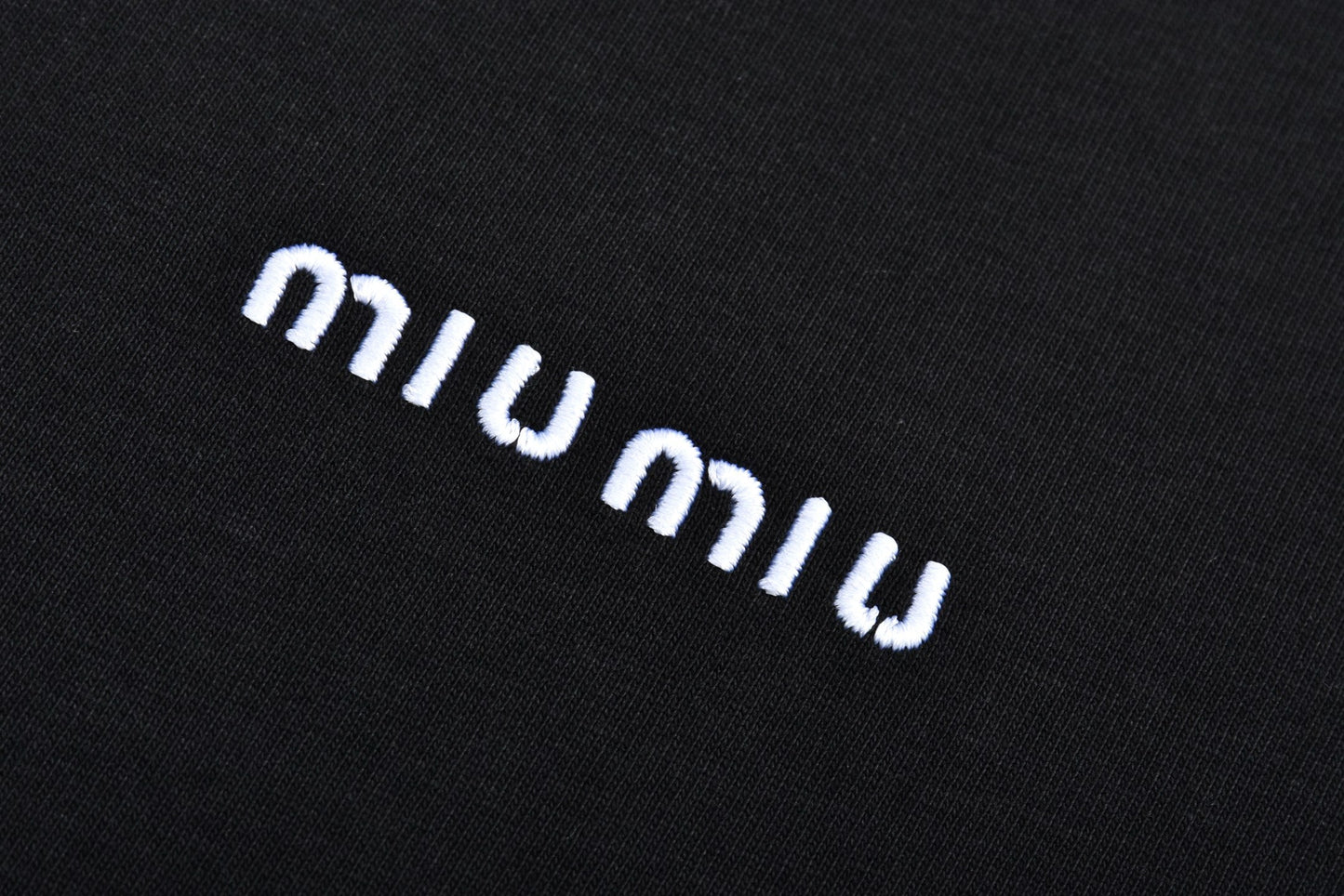Miu men womens embroidered t-shirt