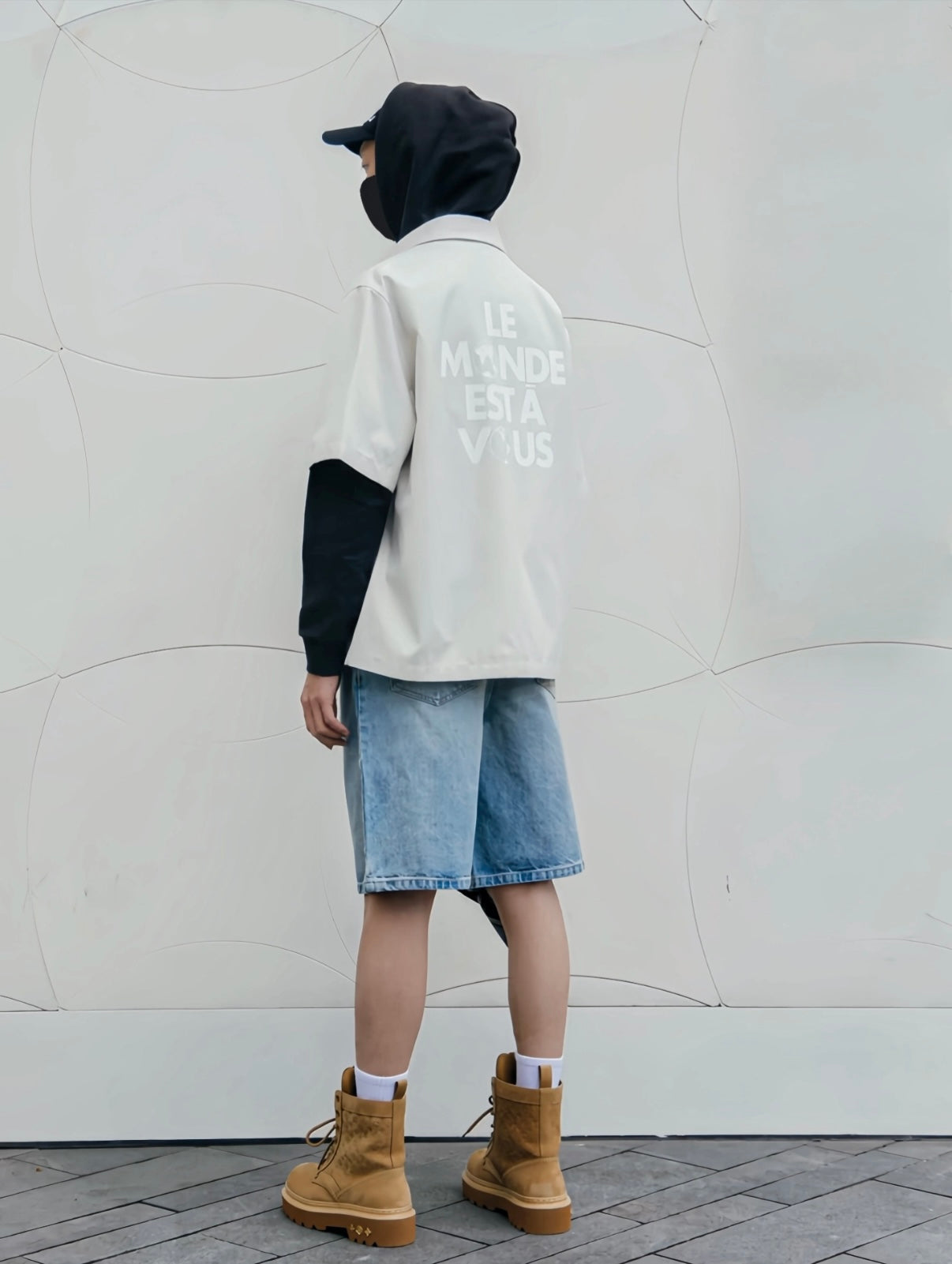 1V 2025SS denim short