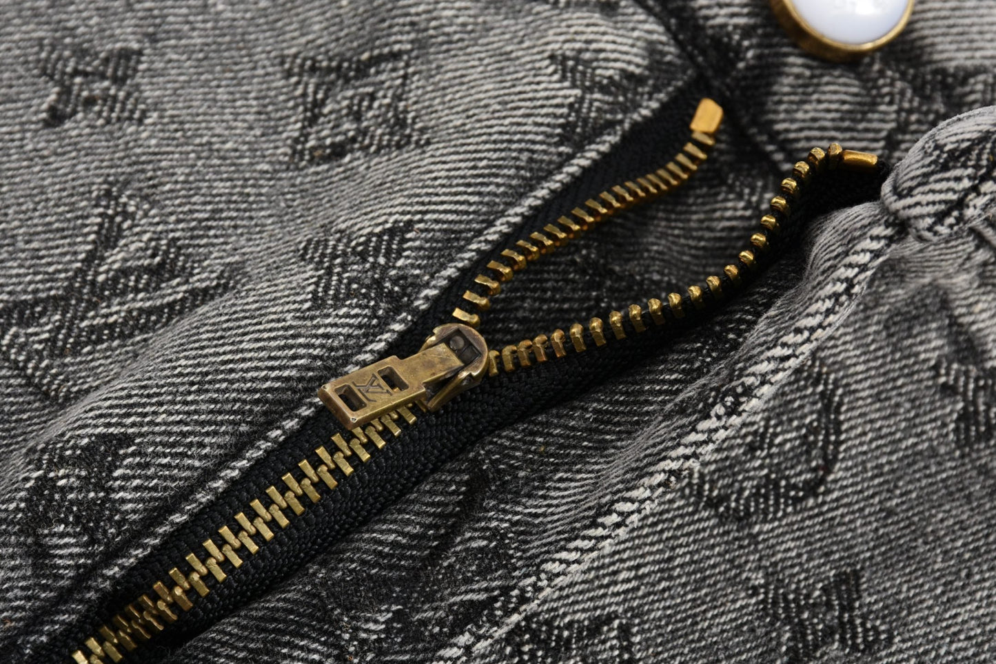 1V 2025SS jacquard denim short