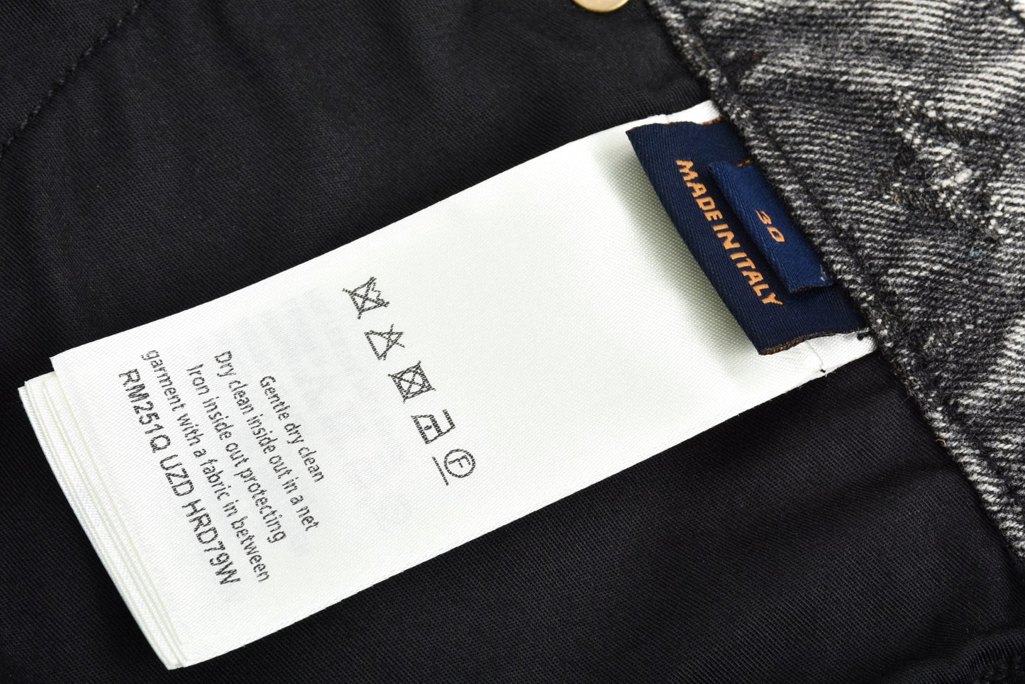 1V 2025SS jacquard denim short