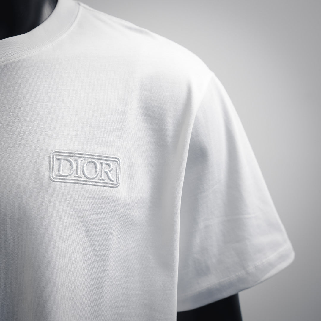CD 25ss embroidered t-shirt