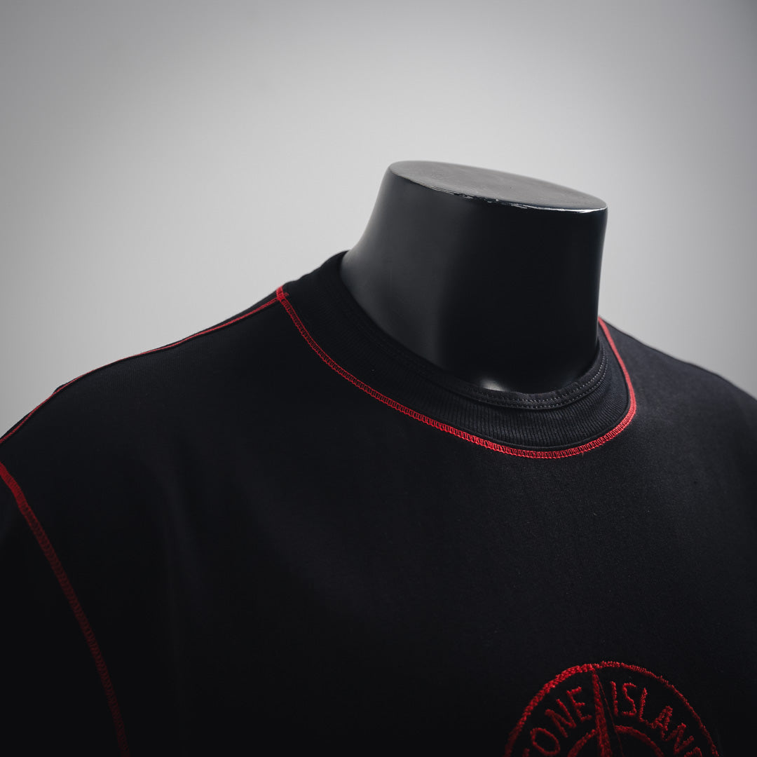 Stone i embroidered t-shirt
