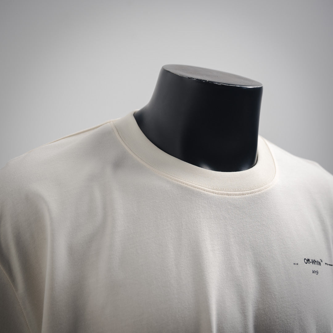 off wh virgil printed t-shirt