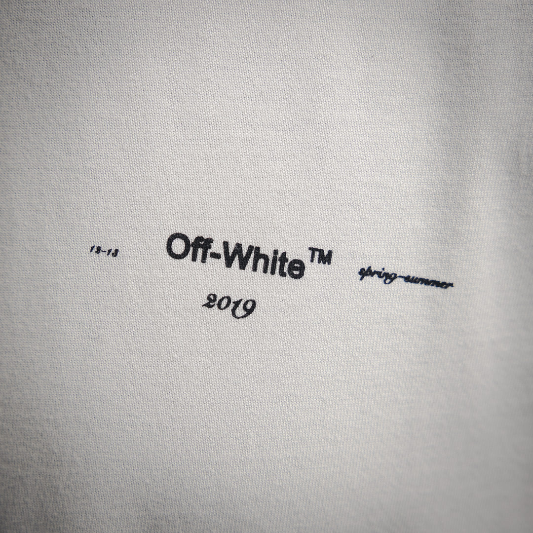 off wh virgil printed t-shirt