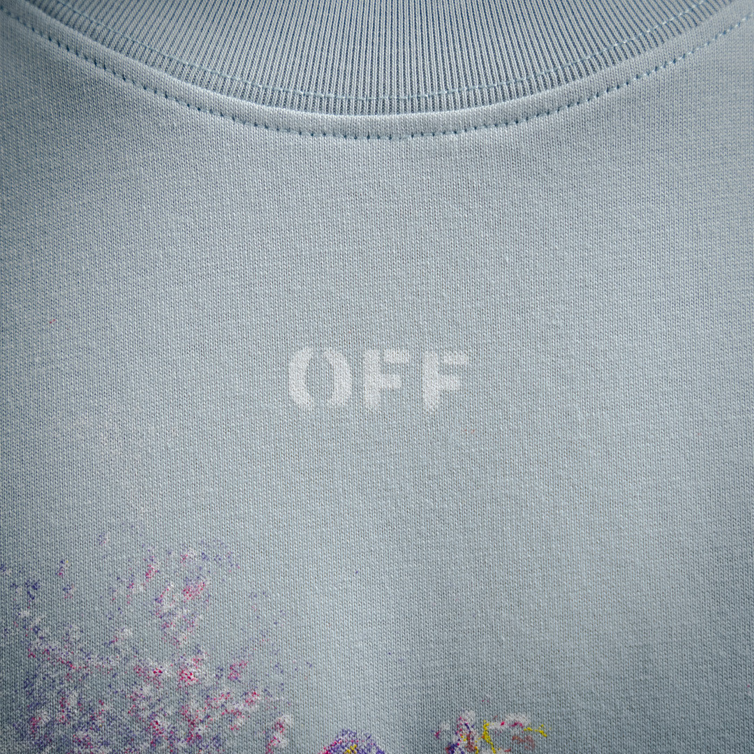 off whi virgil printed t-shirt