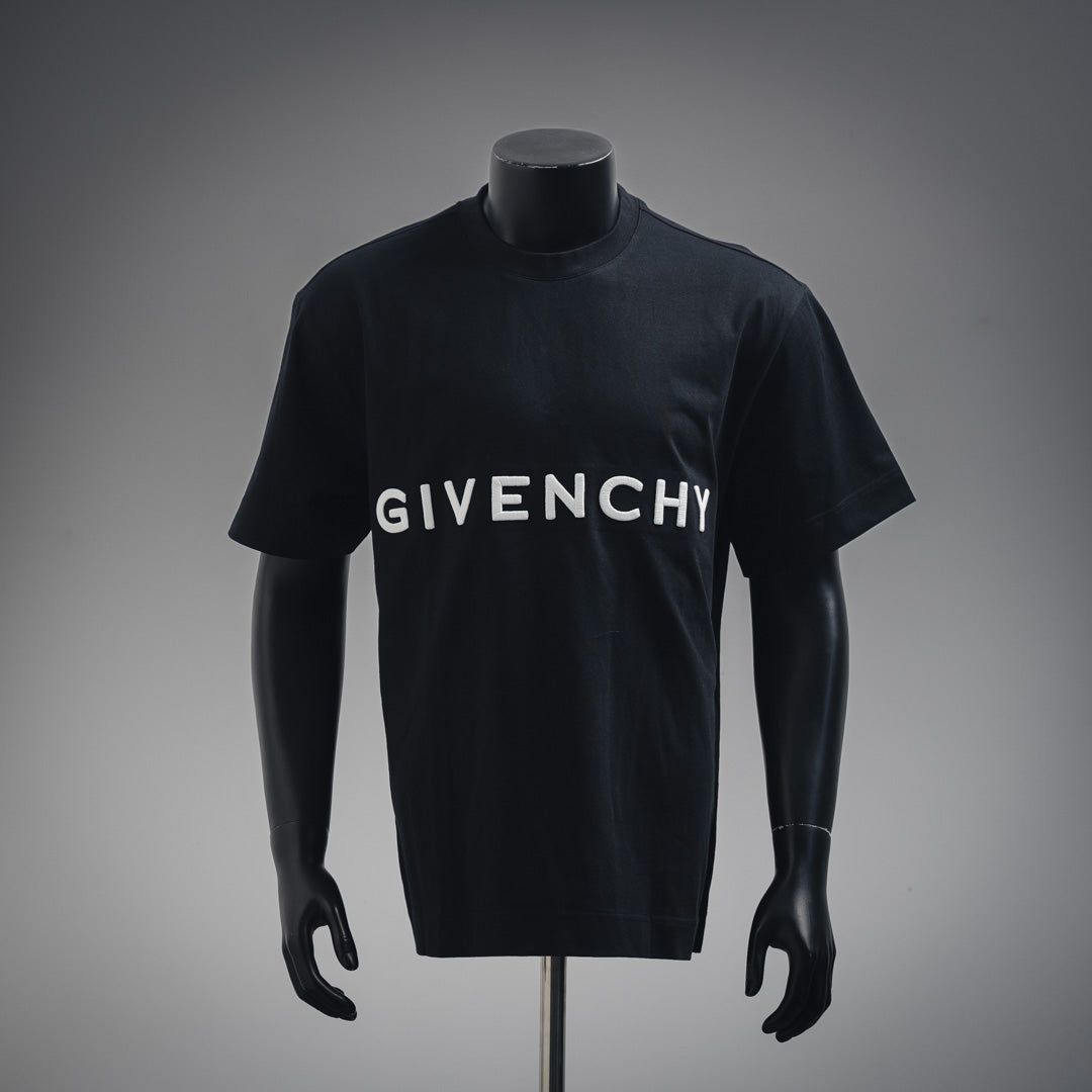 Given embroidered t-shirt