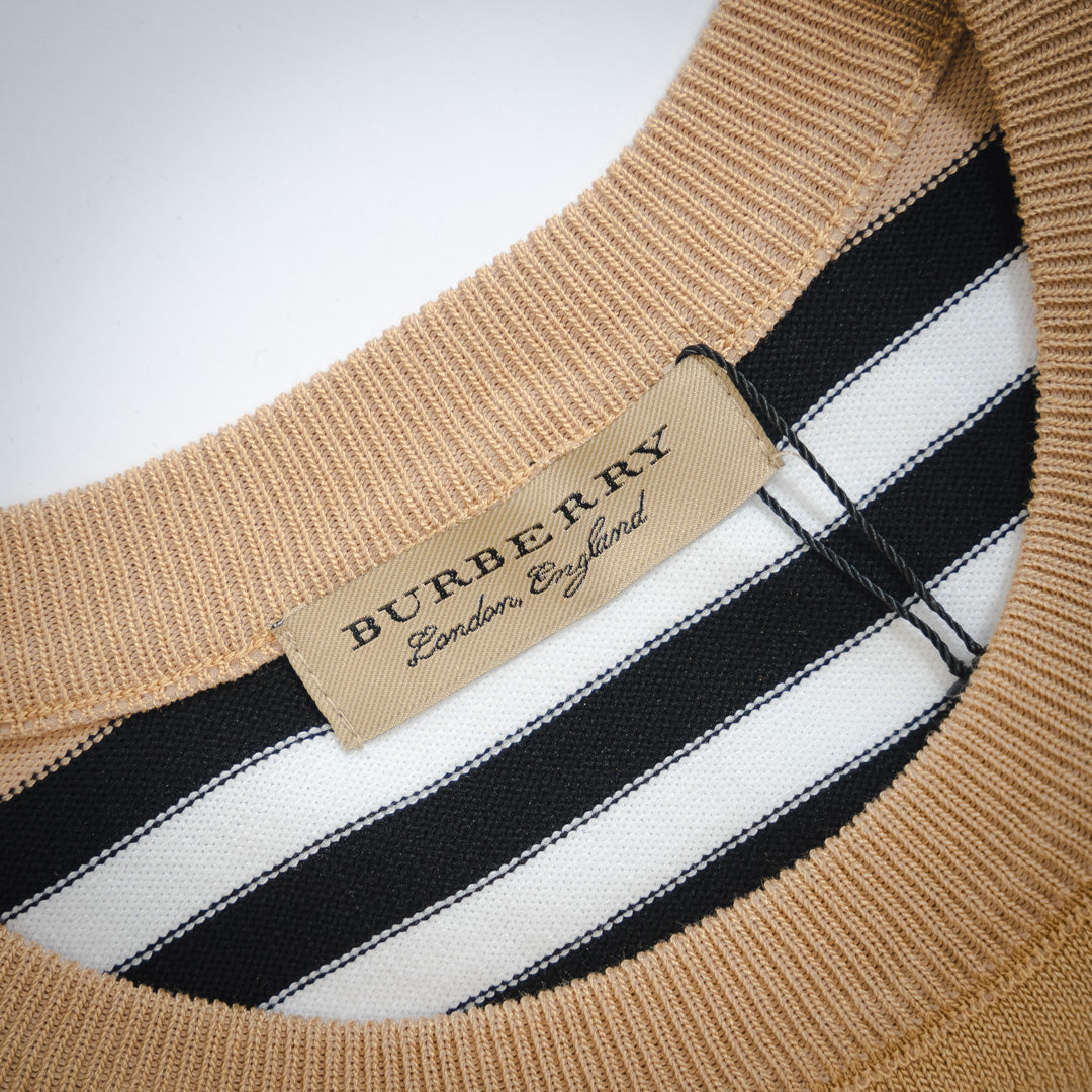 burber 24ss knitted t-shirt