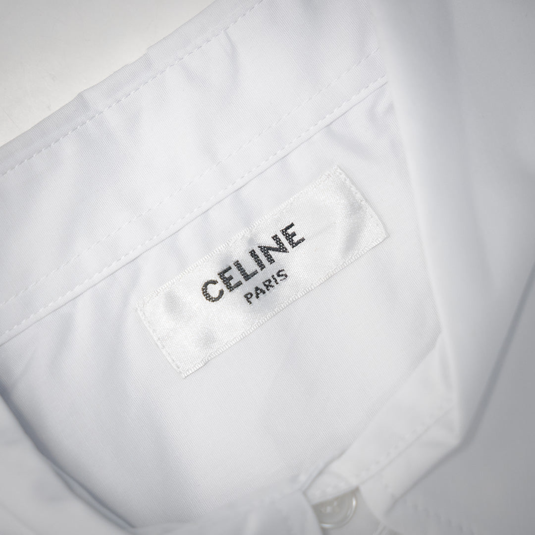 Celin embroidered buttons shirt