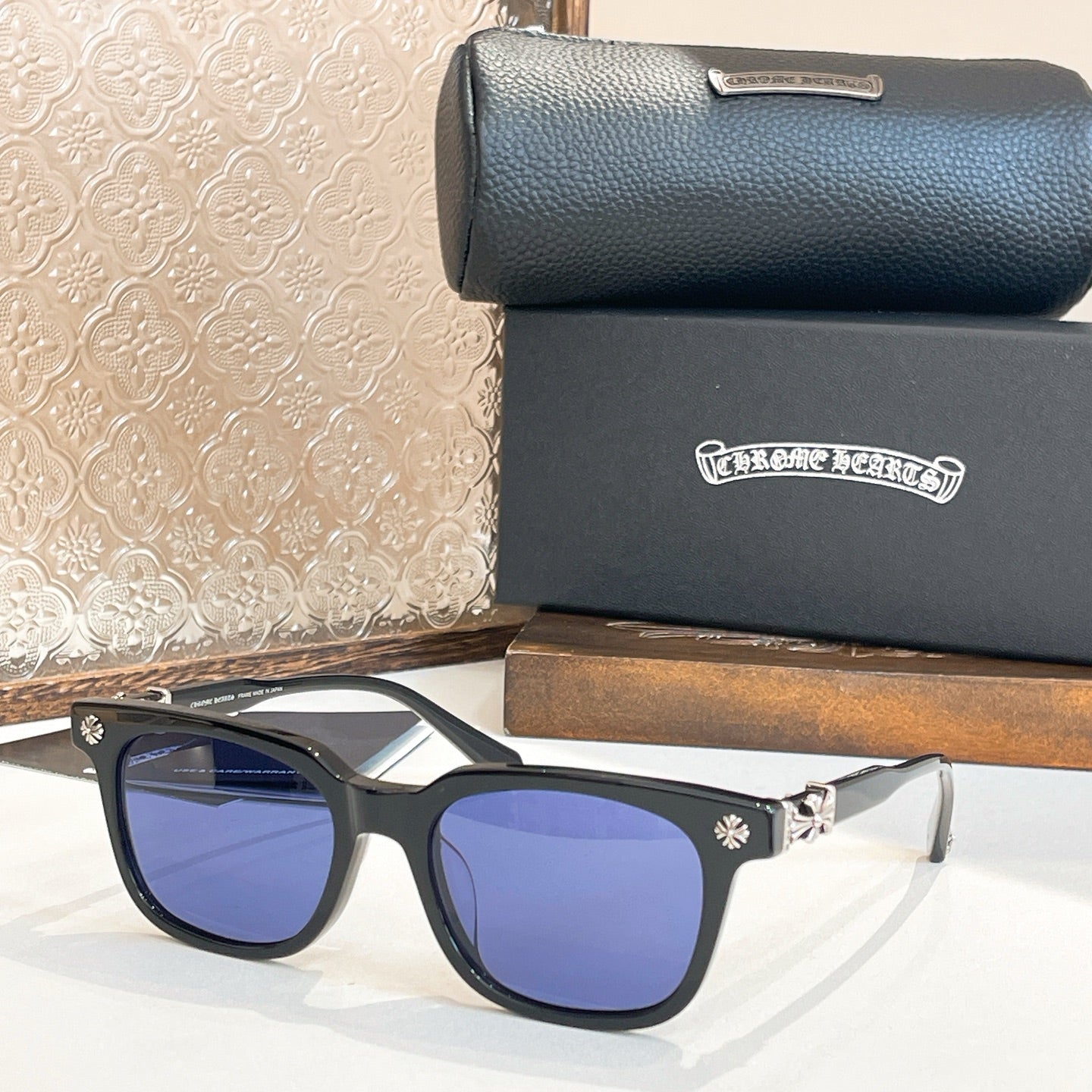 Chrome sunglasses