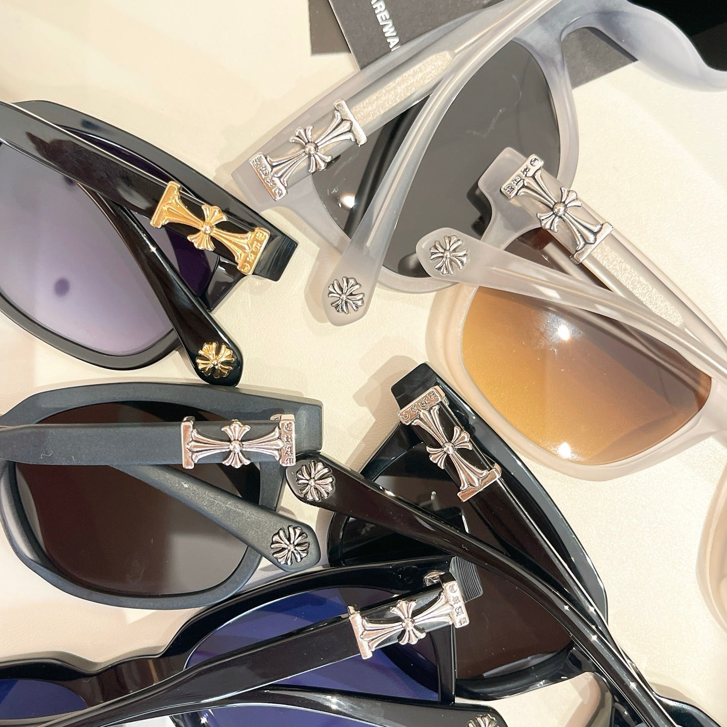 Chrome sunglasses