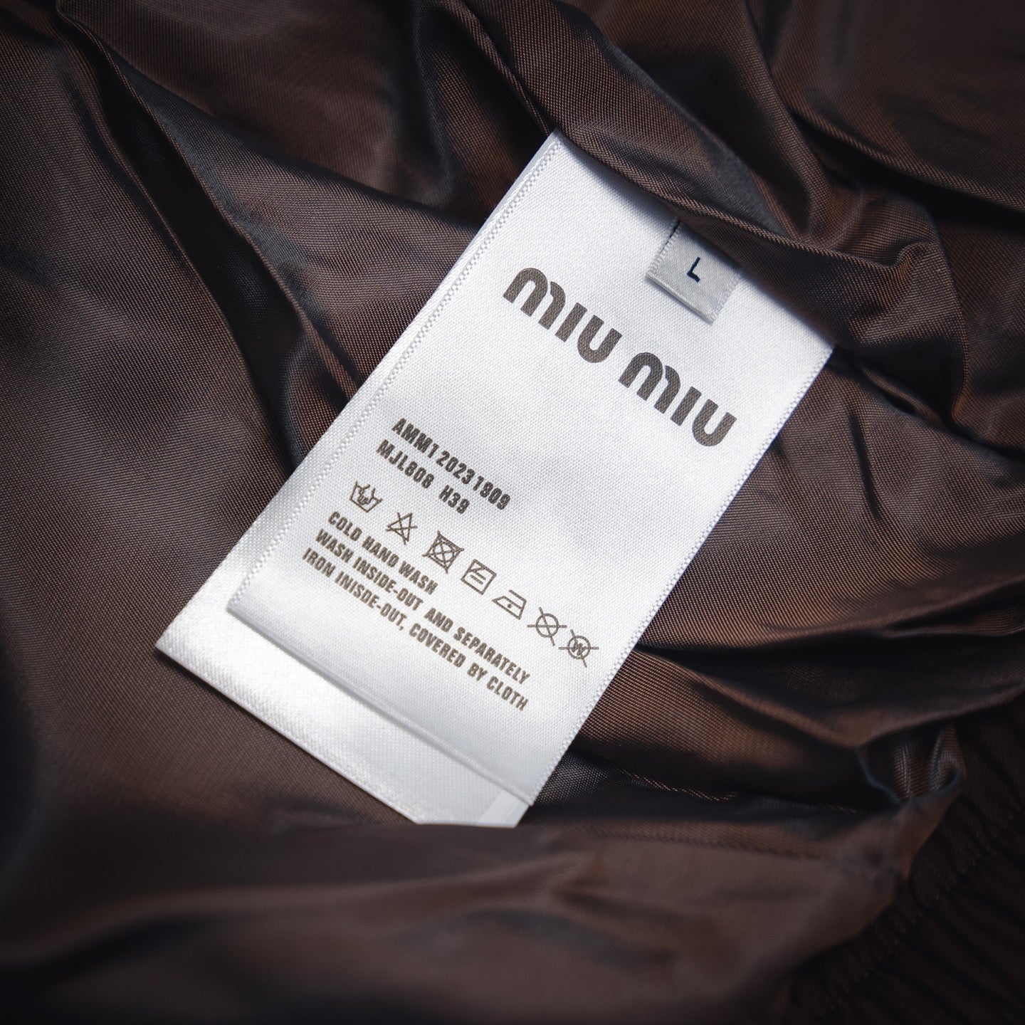 Miu 24fw harrington jacket