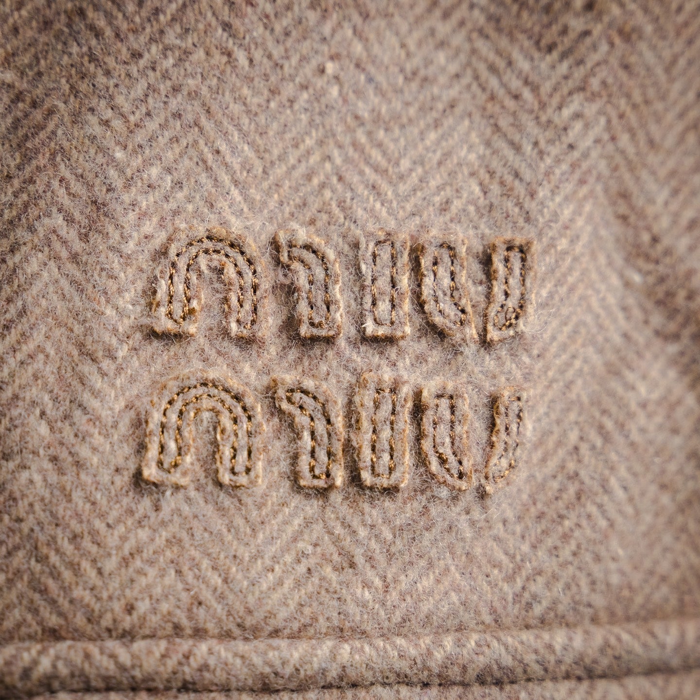 Miu 24fw wool jacket