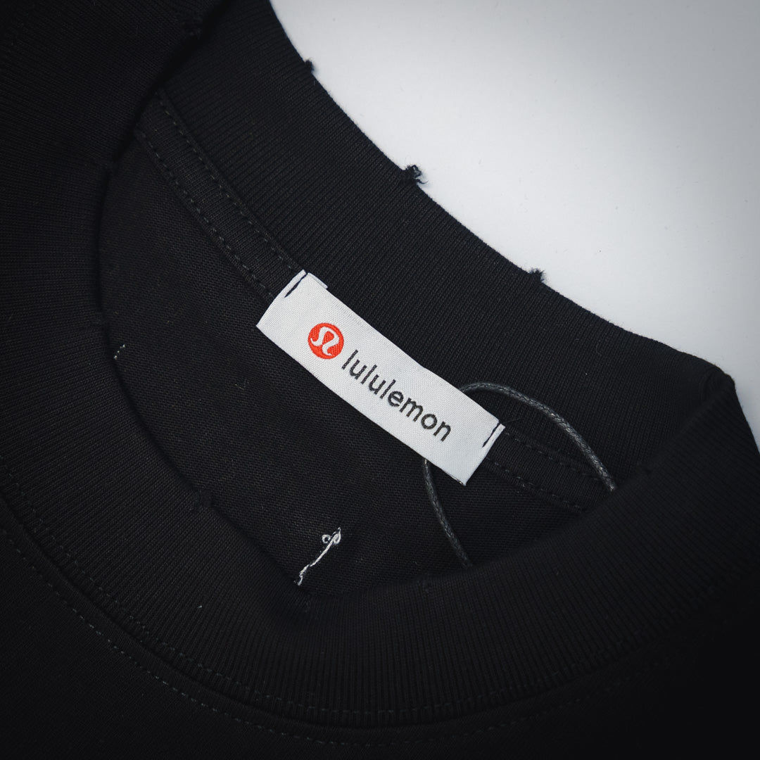 lululem 25ss embroidered t-shirt