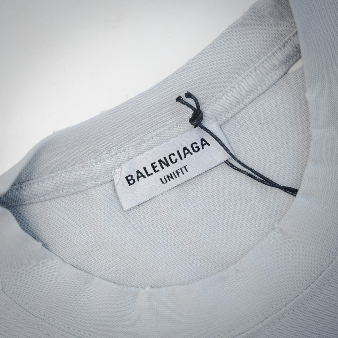 balen 25ss crack printed t-shirt