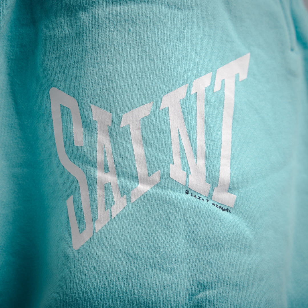 Saint mic printed short