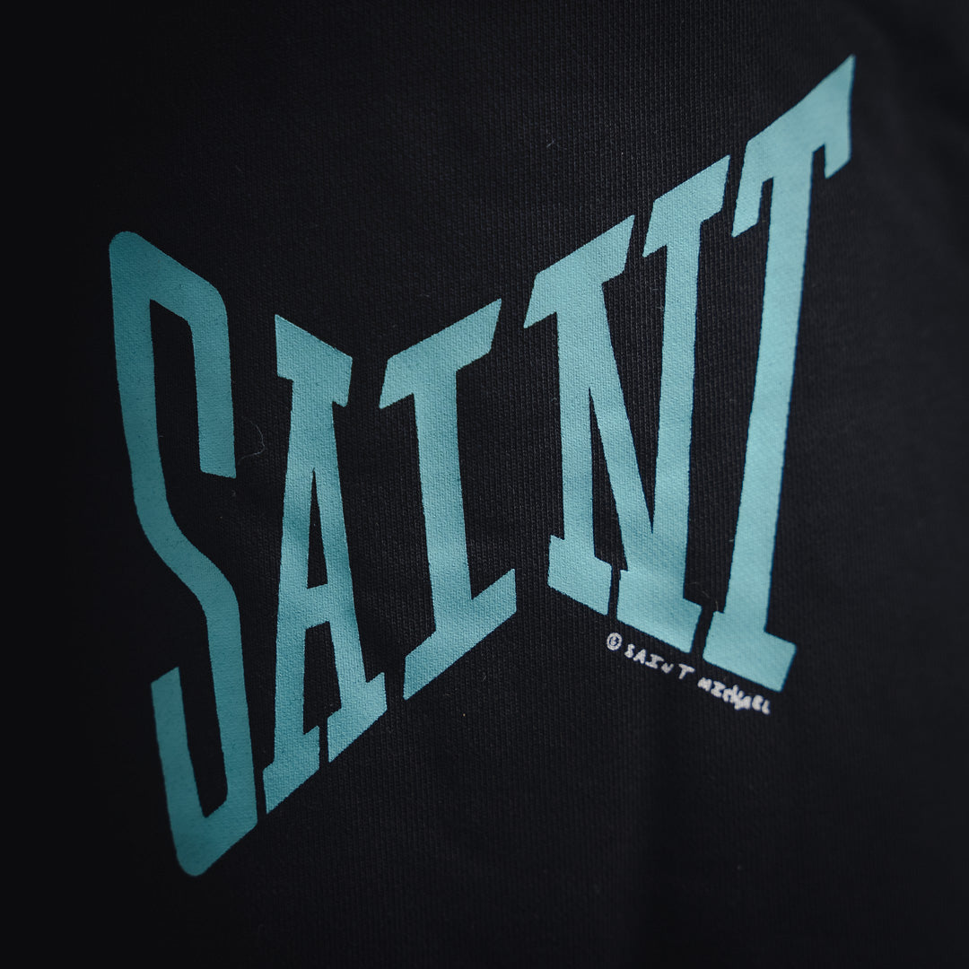 Saint mic printed short