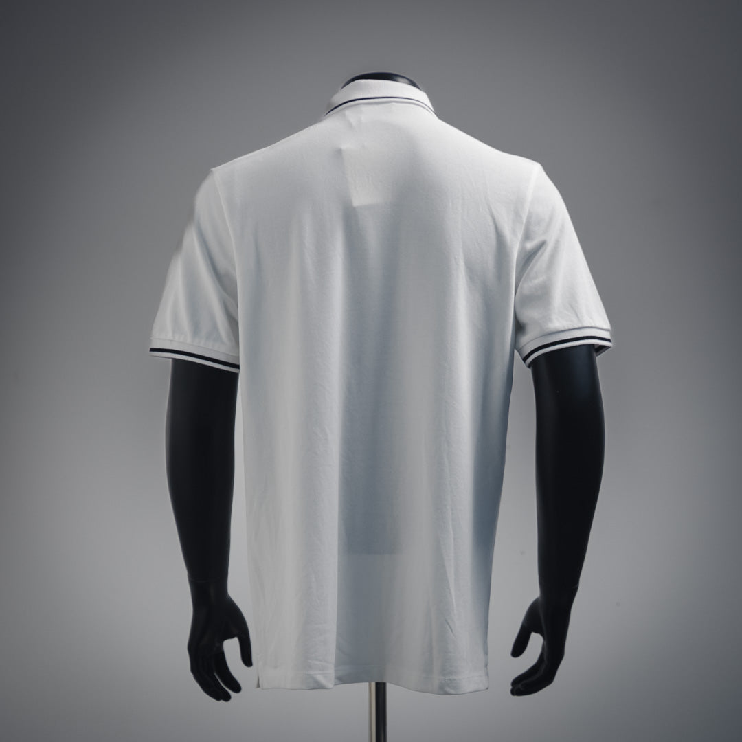 zegn embroidered polo shirt
