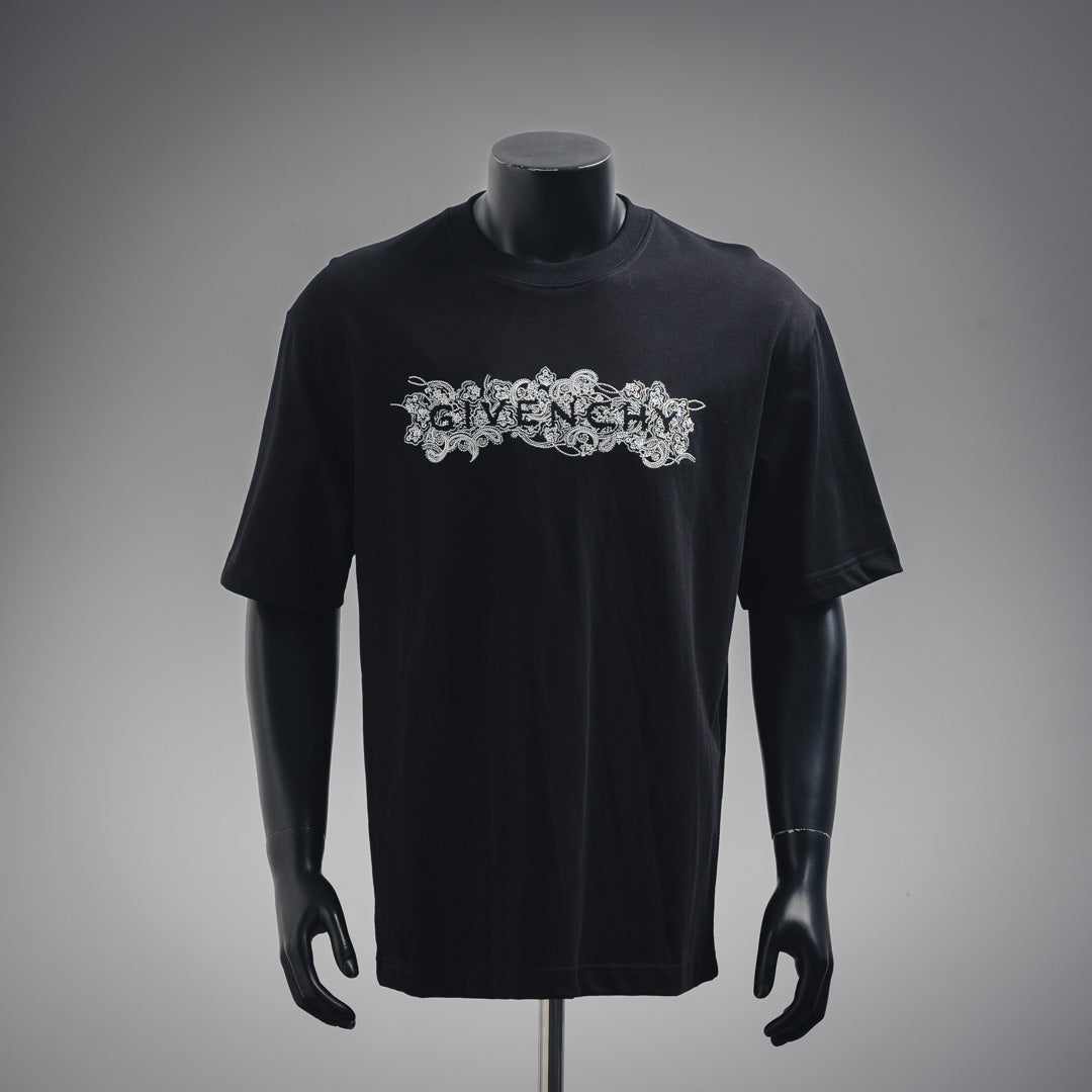 given 25ss embroidered t-shirt