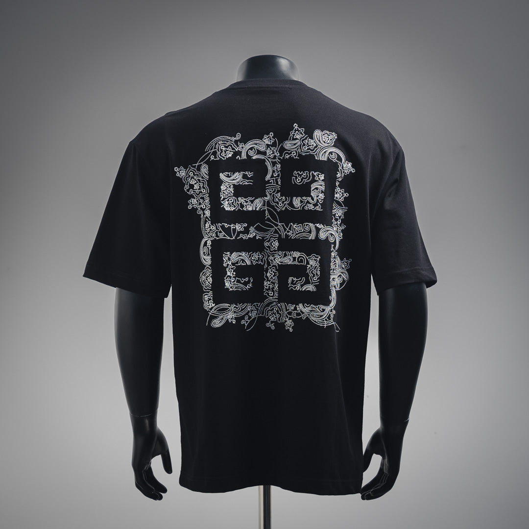 given 25ss embroidered t-shirt