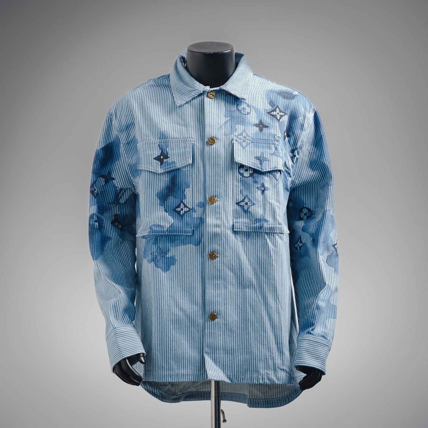 1V men womens denim shirt jacket