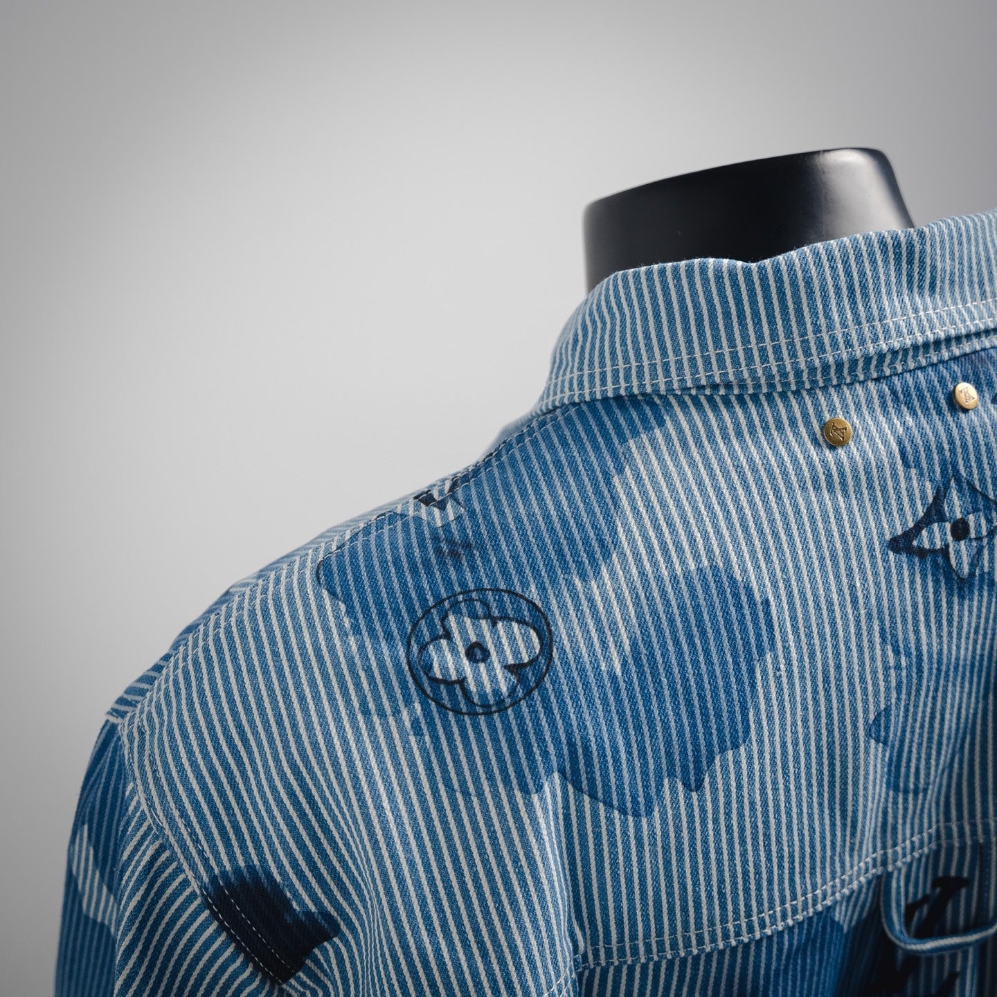 1V men womens denim shirt jacket