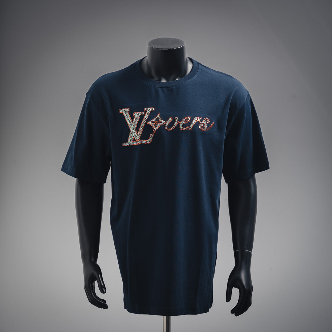 1V 25ss rhinestone t-shirt