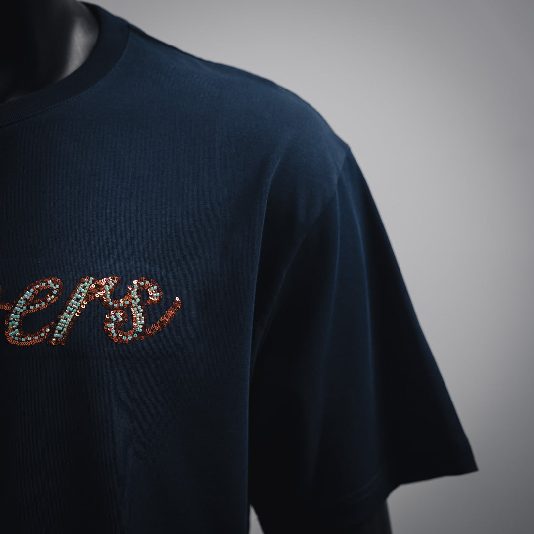 1V 25ss rhinestone t-shirt