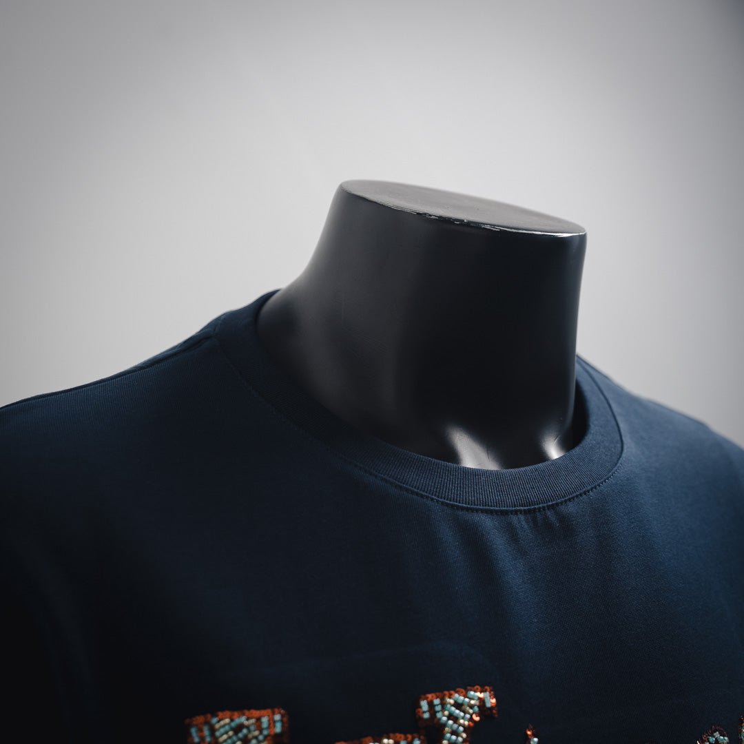 1V 25ss rhinestone t-shirt