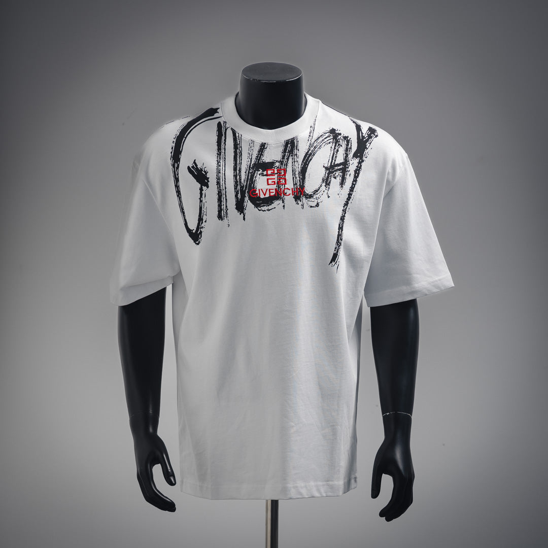 given printed t-shirt