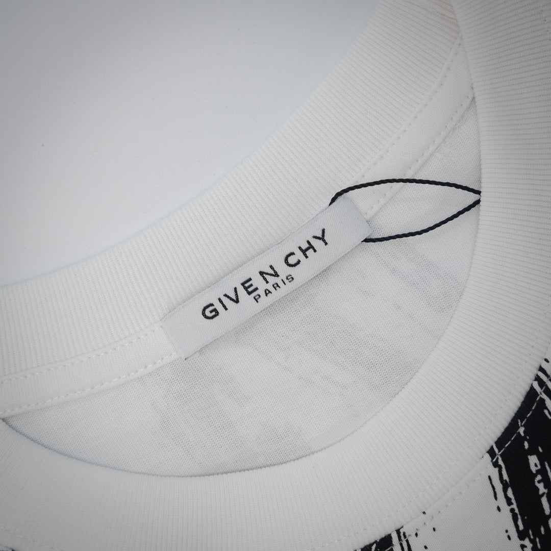 given printed t-shirt
