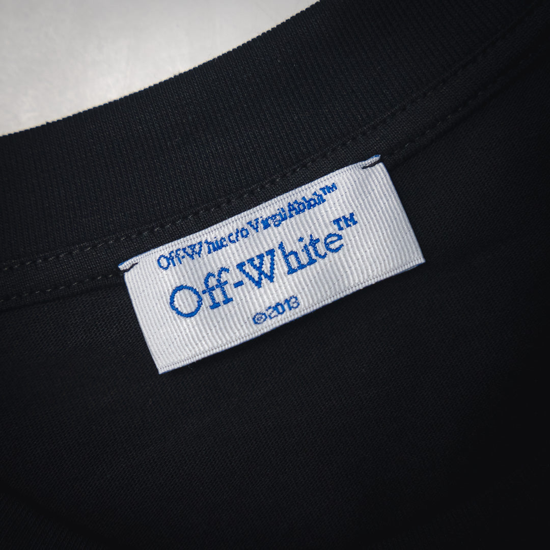 OFF WHI 24ss embroidered t-shirt