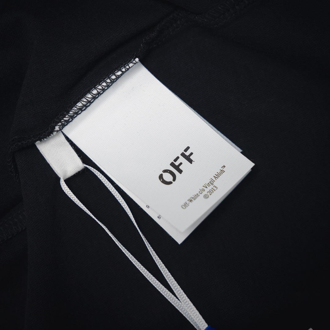 OFF WHI 24ss embroidered t-shirt