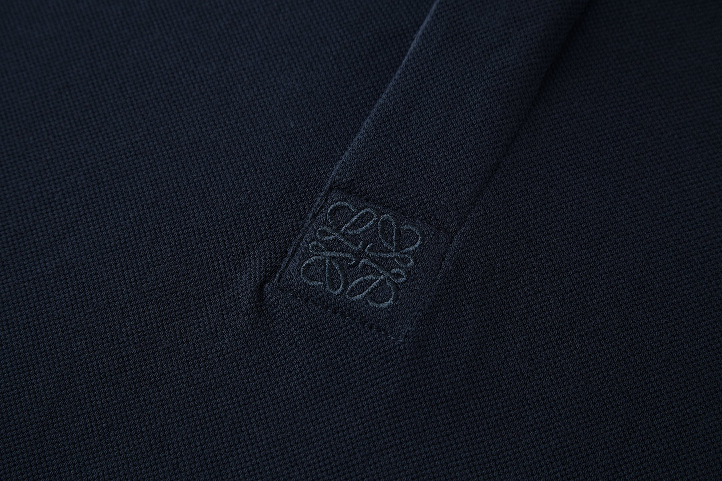 Loew 25ss embroidered polo shirt