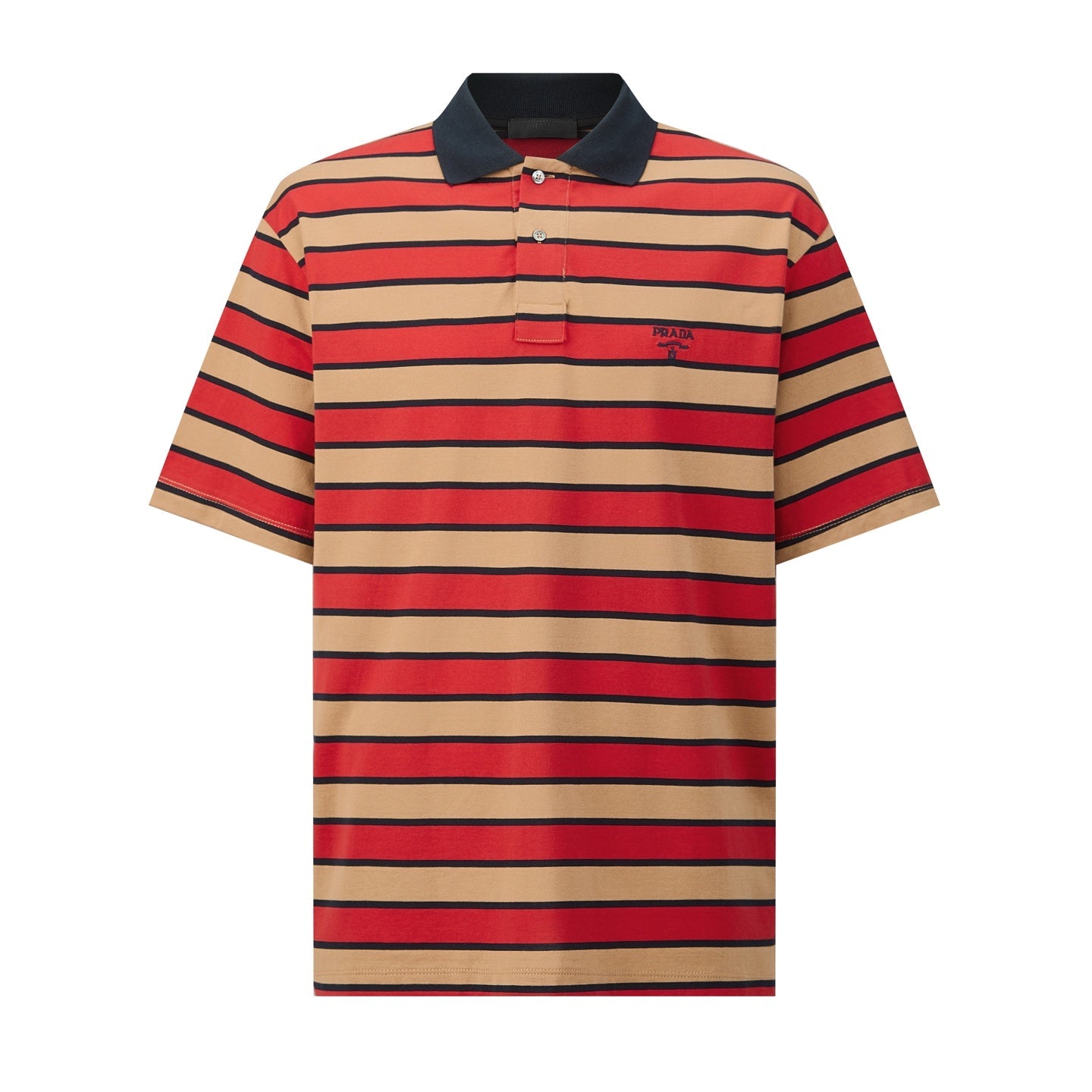 Pra 25ss embroidered polo
