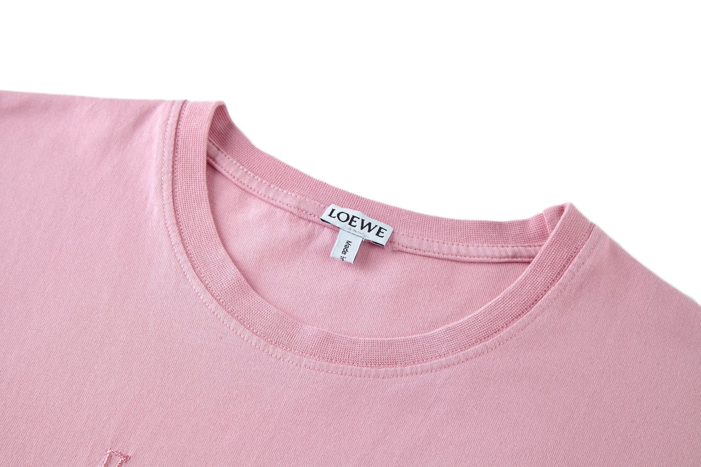 Loew 25ss anagram embroidered t-shirt