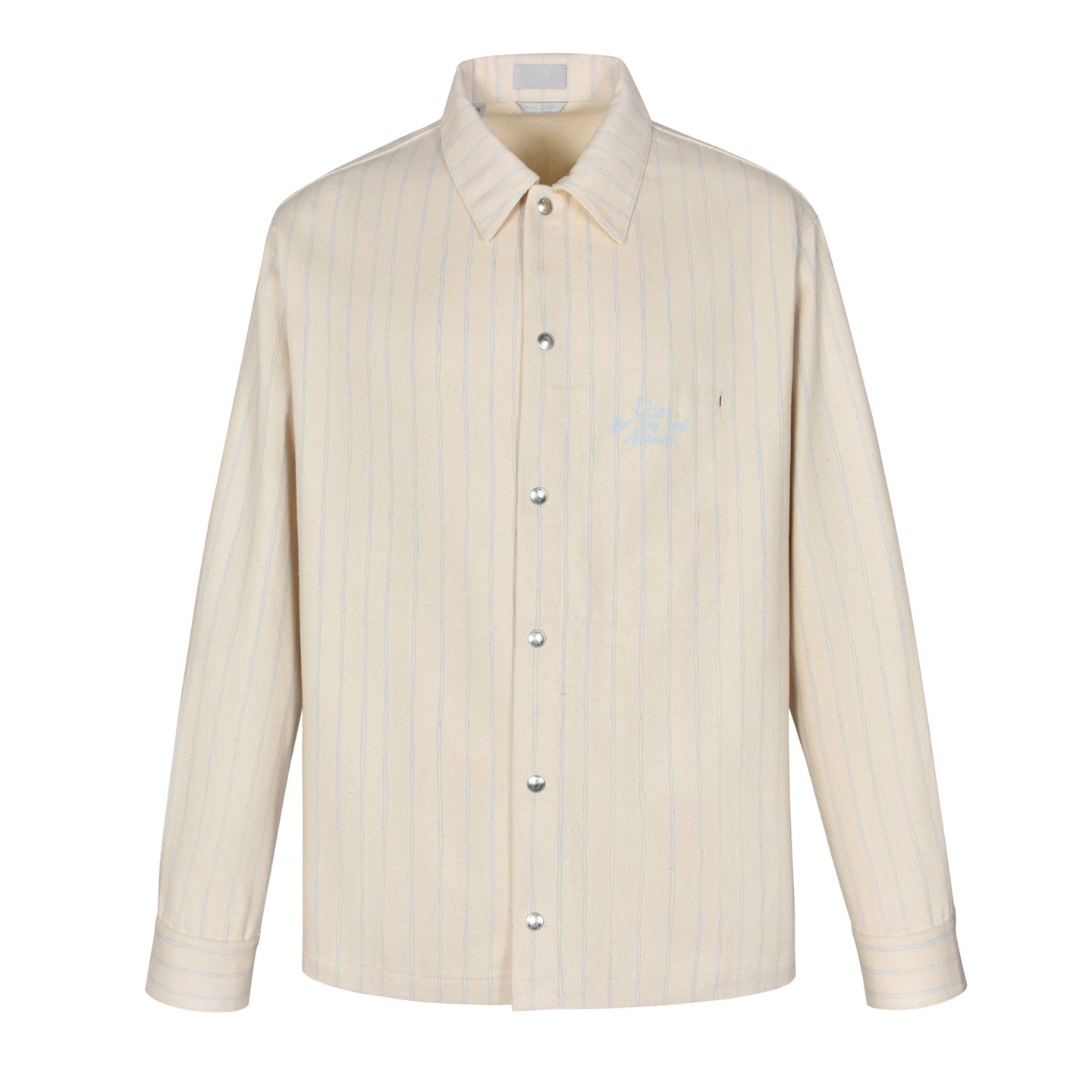 Dio embroidered denim shirt
