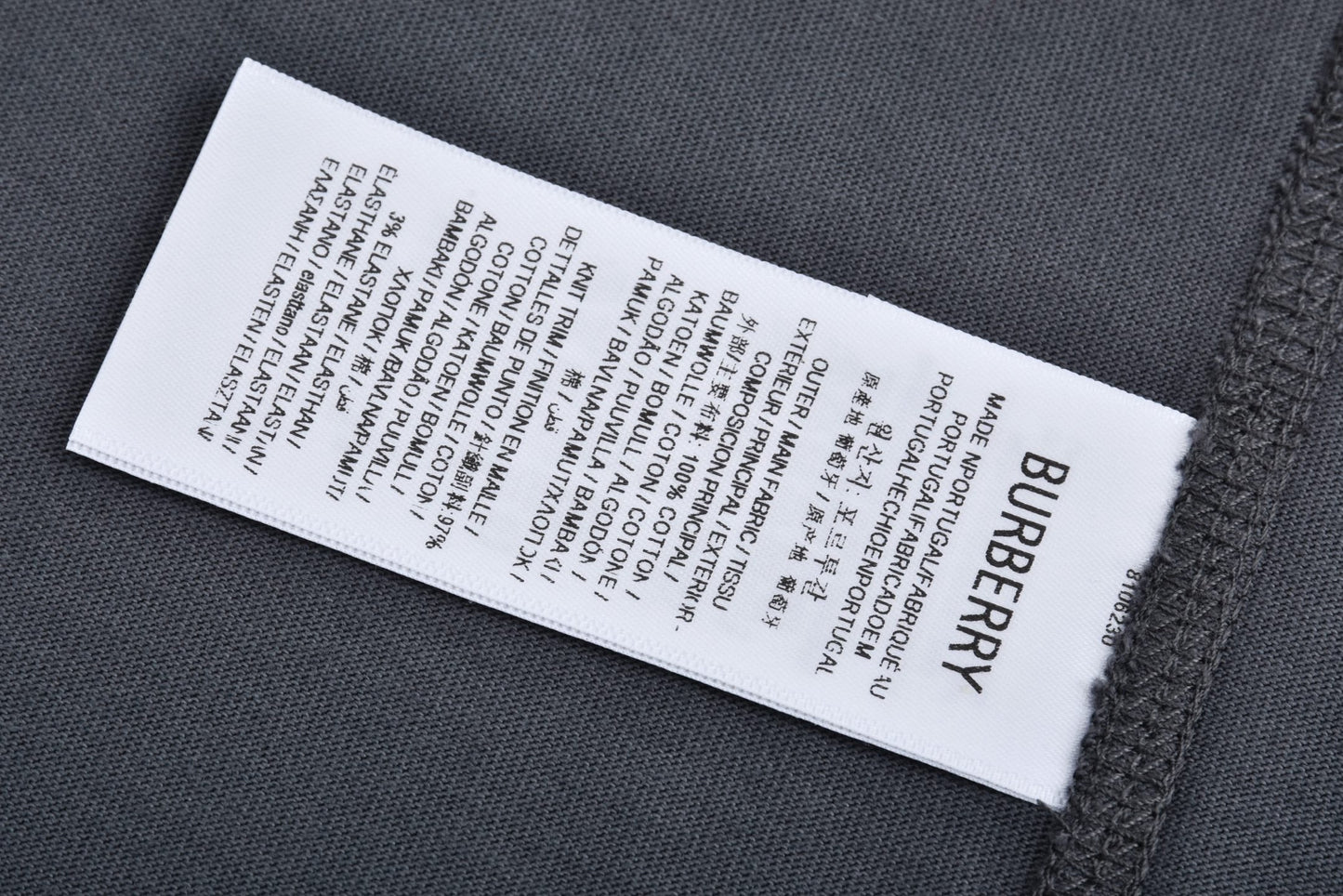 Burber 25ss printed t-shirt