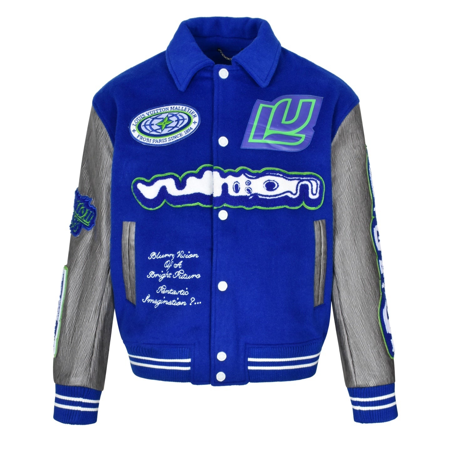 1V Woolen embroidered jacket