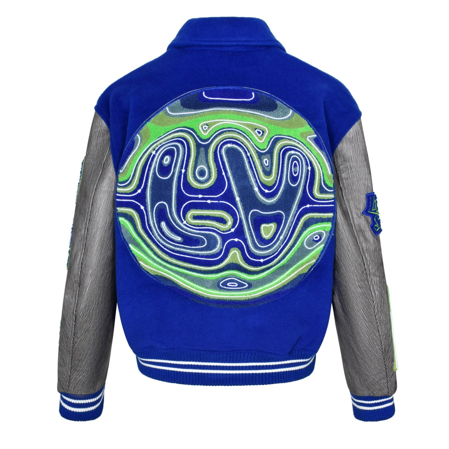 1V Woolen embroidered jacket