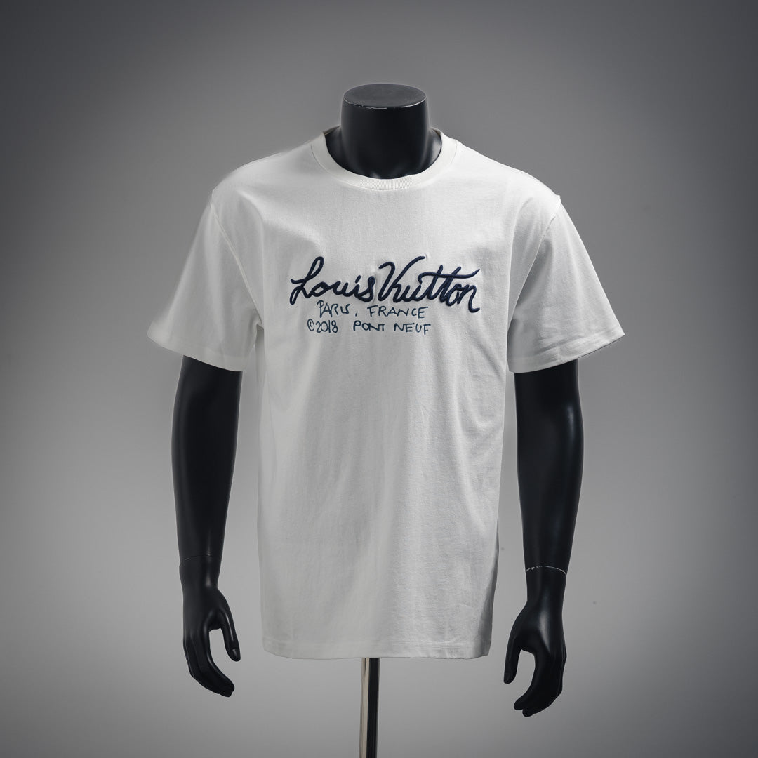 Louis 25ss embroidered t-shirt