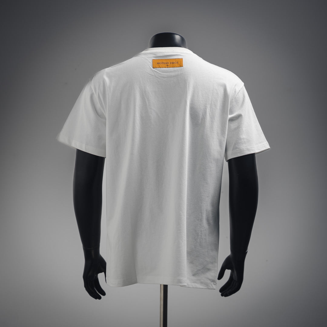 Louis 25ss embroidered t-shirt