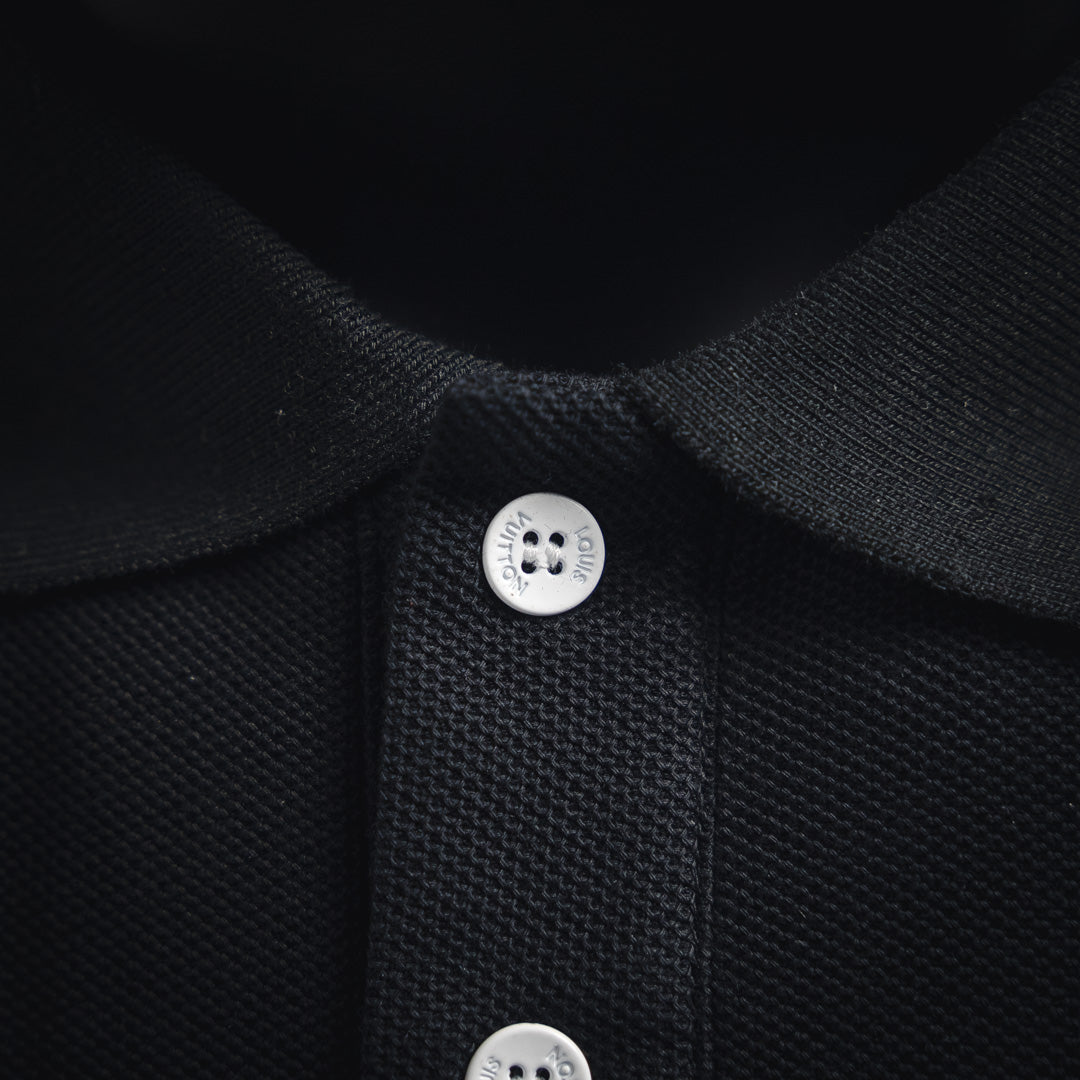 Louis 25ss embroidered polo