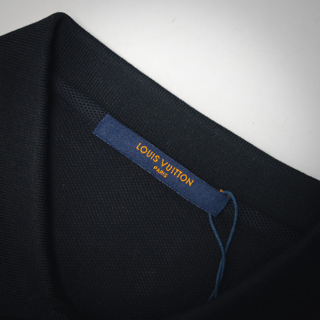 Louis 25ss embroidered polo