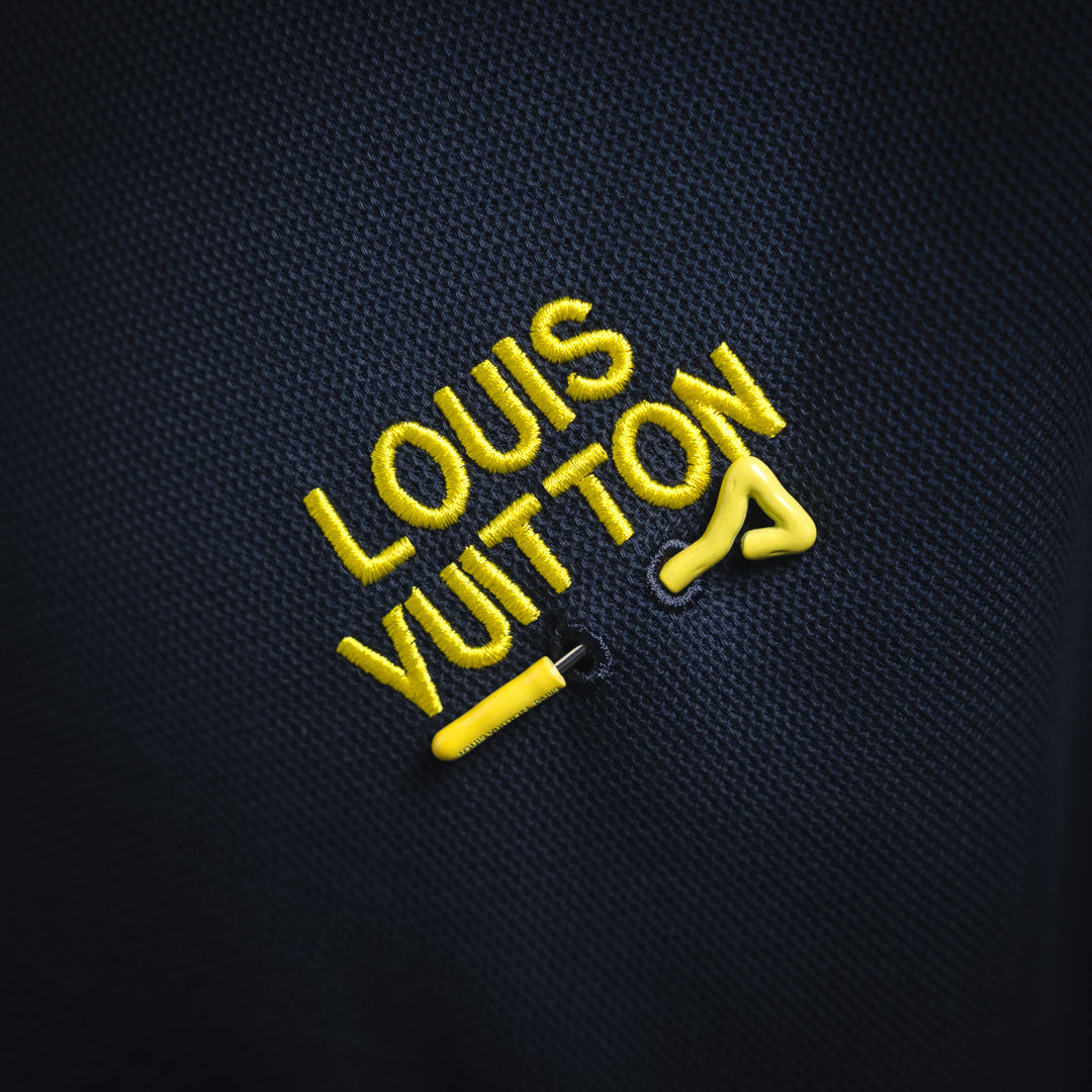 Louis 25ss embroidered polo